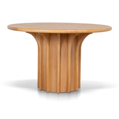 120cm Round Dining Table | Natural | Myka Home