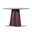 1.2M Tempered Glass Dining Table | Red | Myka Home