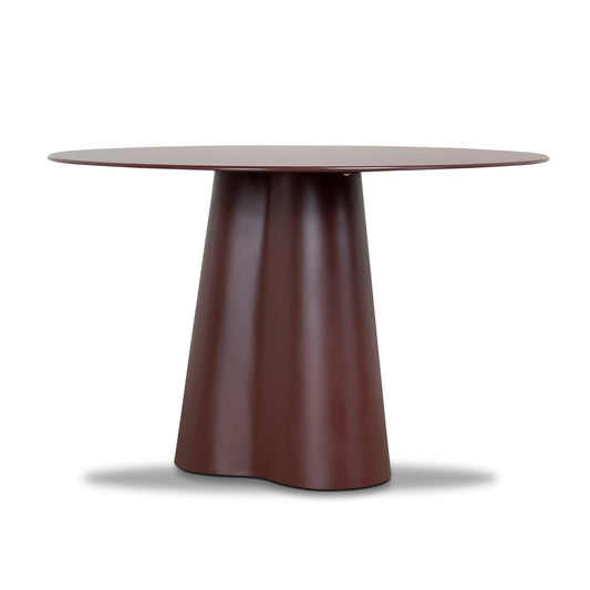1.2M Tempered Glass Dining Table | Red | Myka Home