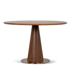 1.2M Round Dining Table | Walnut | Myka Home