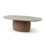 2.3M Oval Dining Table | Walnut | Myka Home