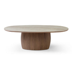 2.69M Oval Dining Table | Walnut | Myka Home
