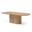 2.39M Dining Table | Ash Natural | Myka Home