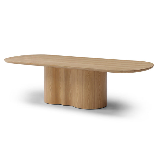 2.69M Dining Table | Ash Natural | Myka Home
