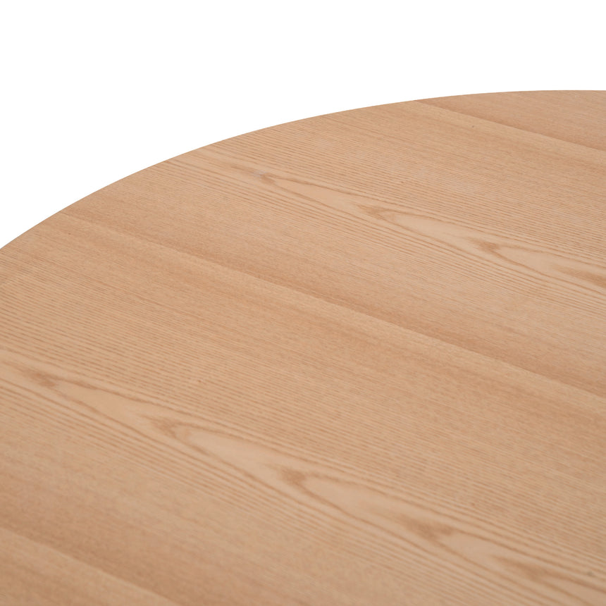 100cm Round Dining Table - Natural - View 6