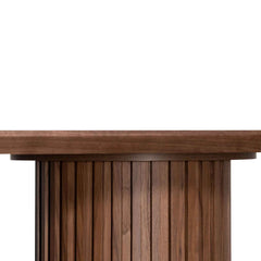 CDT8995-CN 2.5m Wooden Dining Table - Walnut
