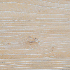 CDT511 198cm Dining Table - Rustic White Washed