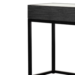 CDT6307-NI 1.39m Reclaimed Console Table - Full Black