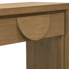 Ex Display - CDT6310-VA 140cm Console Table with Drawers - Dusty Oak