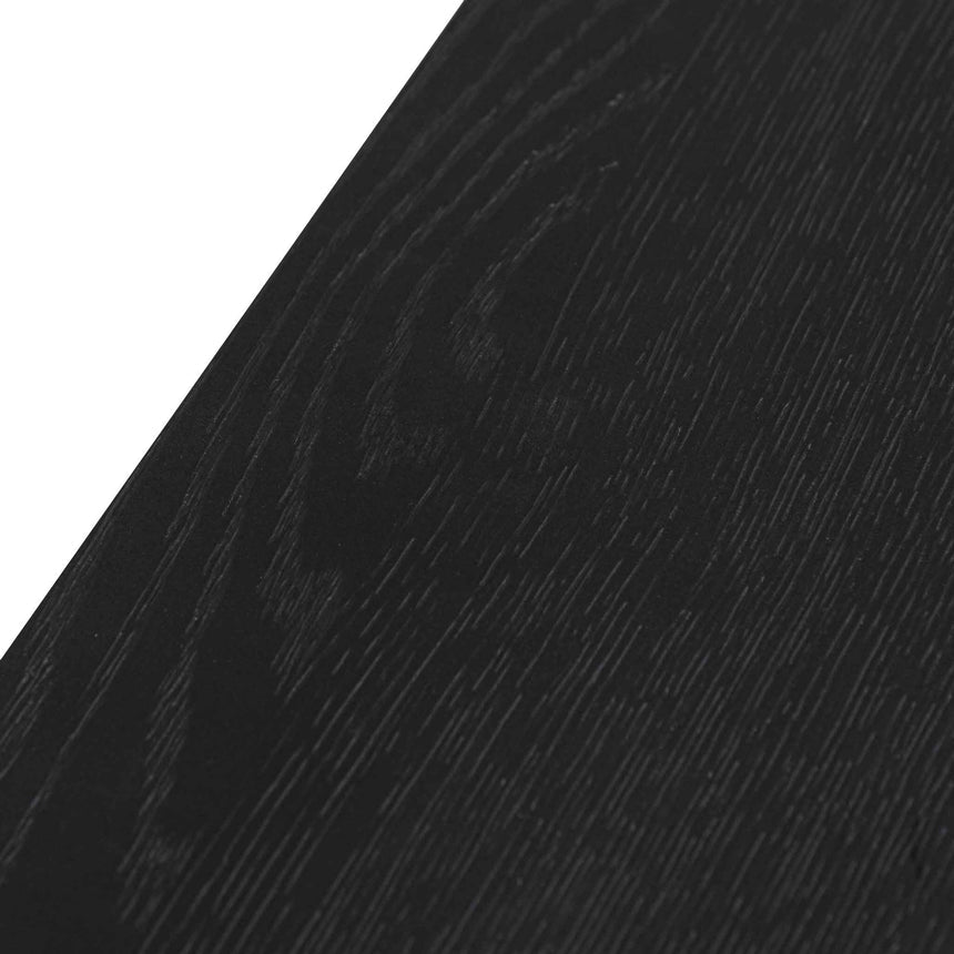 1.6m Console Table - Textured Espresso Black - View 6