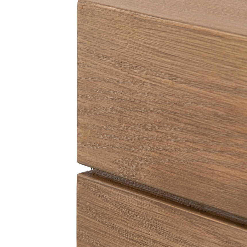 1.3m Console Table - Dusty Oak - View 10