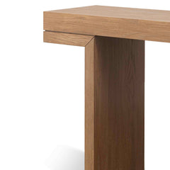 CDT6315-VA 1.3m Console Table - Dusty Oak