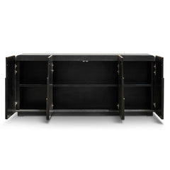 CDT6316-VA 2m Buffet Unit - Textured Espresso Black