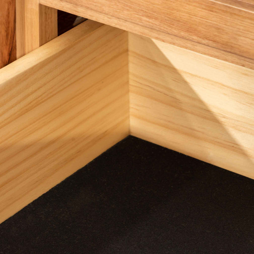 1.5m Console Table - Messmate - View 4