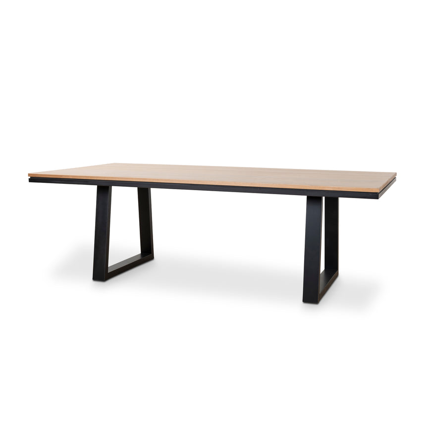 V1 2.4m Dining Table - Messmate (New Version)