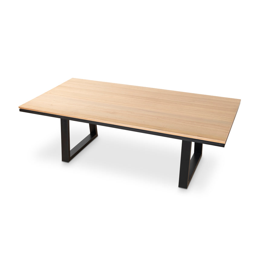 V1 2.4m Dining Table - Messmate (New Version) - View 5