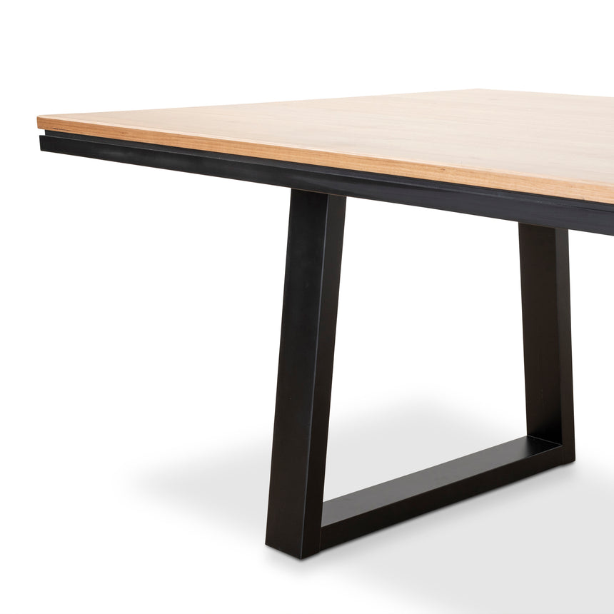 V1 2.4m Dining Table - Messmate (New Version) - View 4