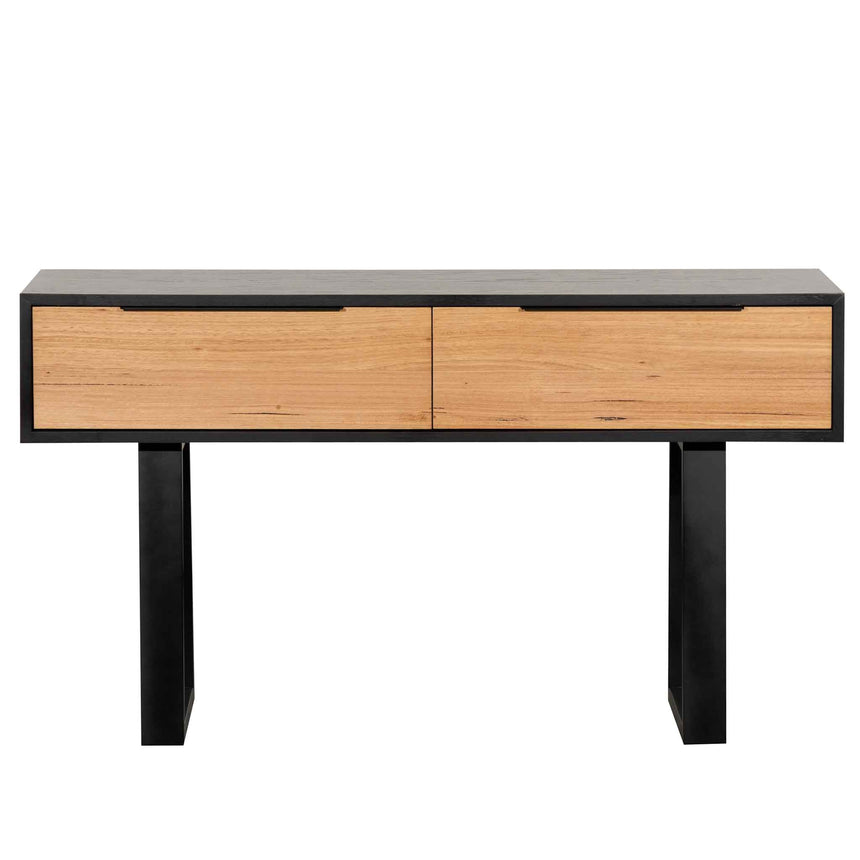 1.3m Console Table - Messmate - View 2