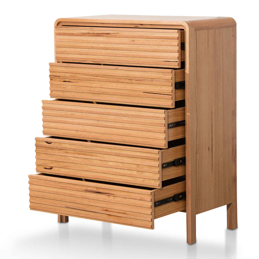 Tallboy Drawer Chest - Messmate - View 3