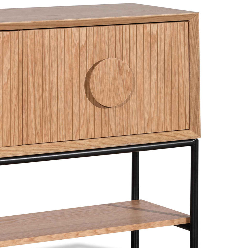 1.8m Console Table - Natural - View 6