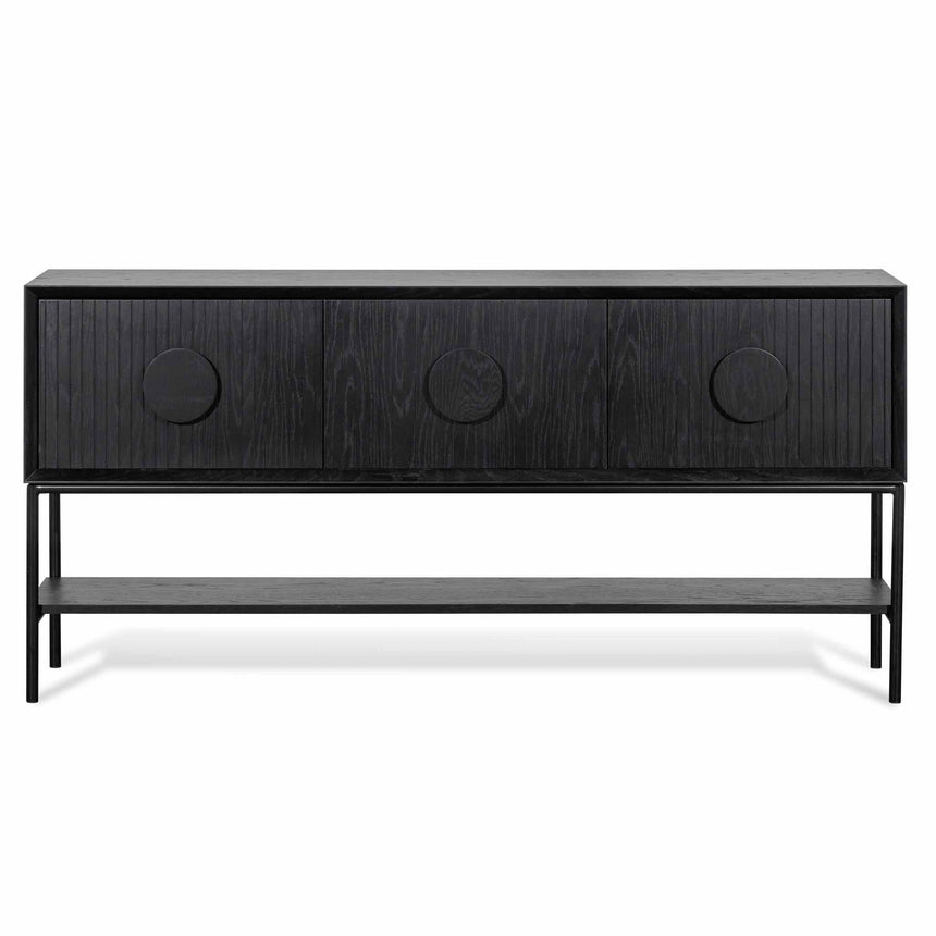 1.8m Console Table - Black - View 3