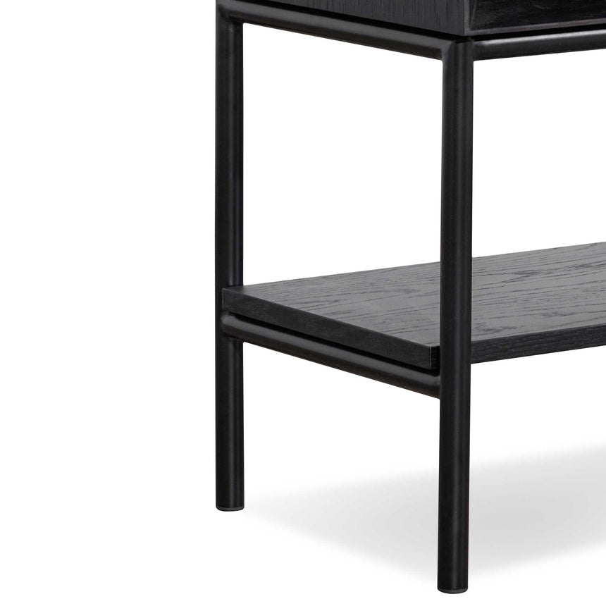 1.8m Console Table - Black - View 9