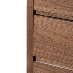CDT6454-CN 6 Drawers Wooden Chest - Walnut