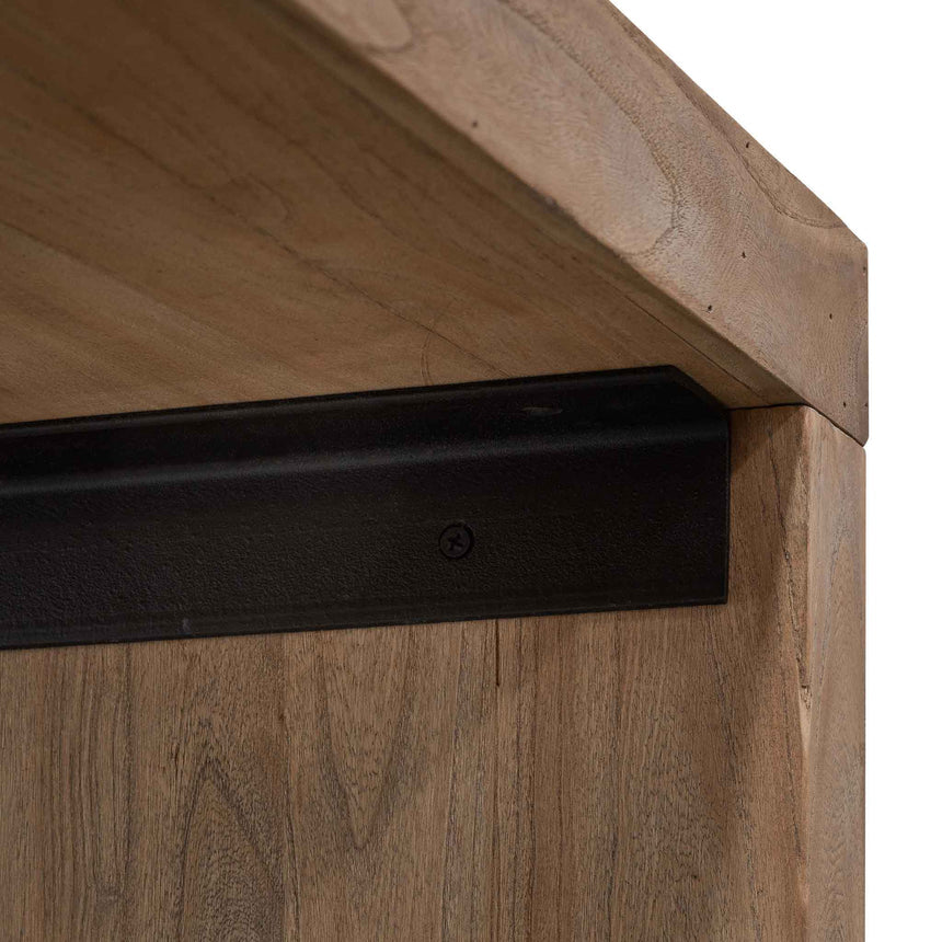 Reclaimed Console Table - Natural - View 15
