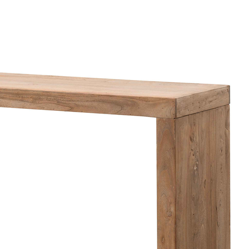 Reclaimed Console Table - Natural - View 4