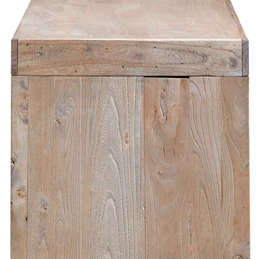 Reclaimed Console Table - Natural - View 9
