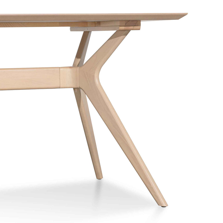 1.85m Dining Table - Pale Oak - View 14