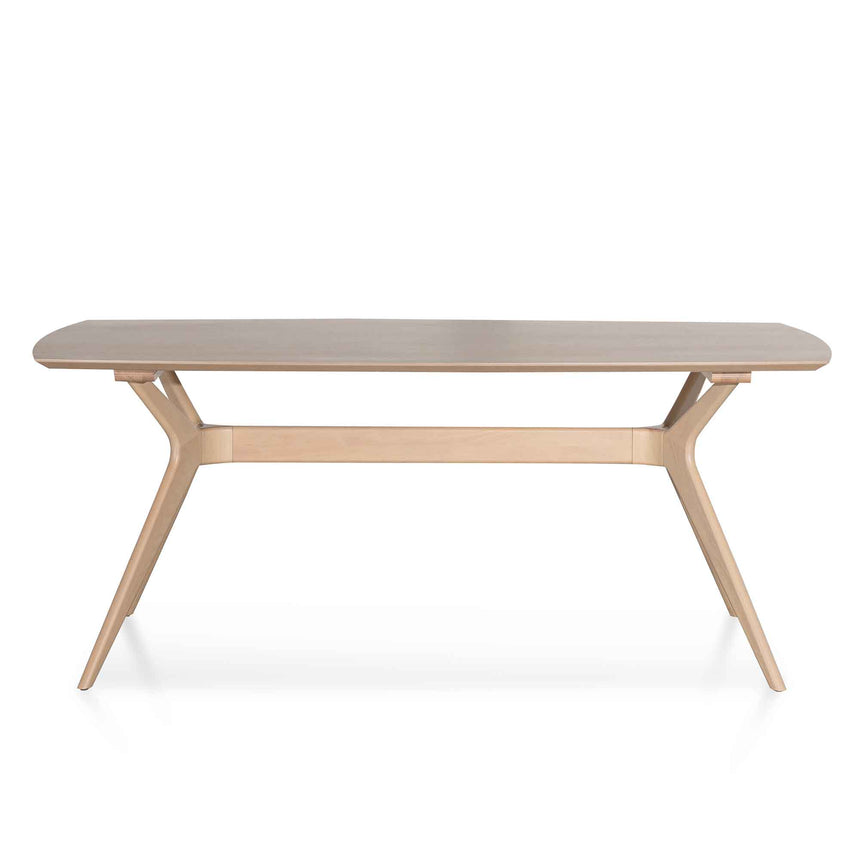 1.85m Dining Table - Pale Oak - View 2