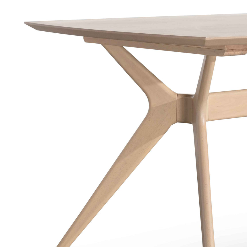 1.85m Dining Table - Pale Oak - View 8
