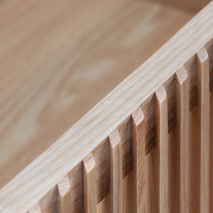 CDT6555-DW 120cm Console Table - Natural with Black Legs