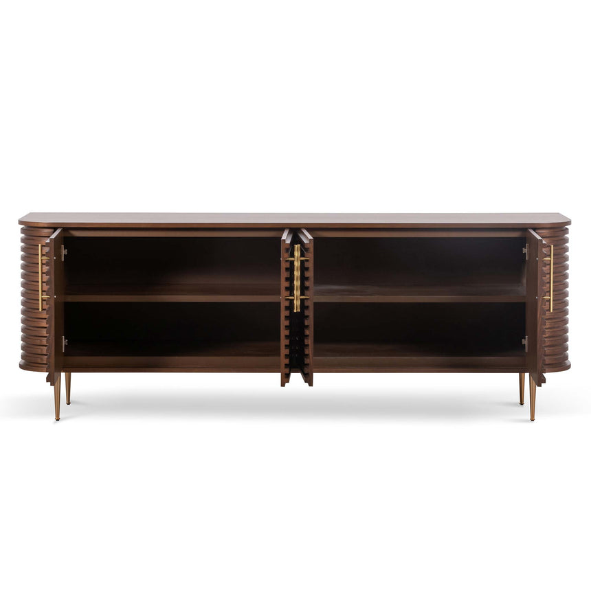2.2m Buffet Unit - Walnut - View 3
