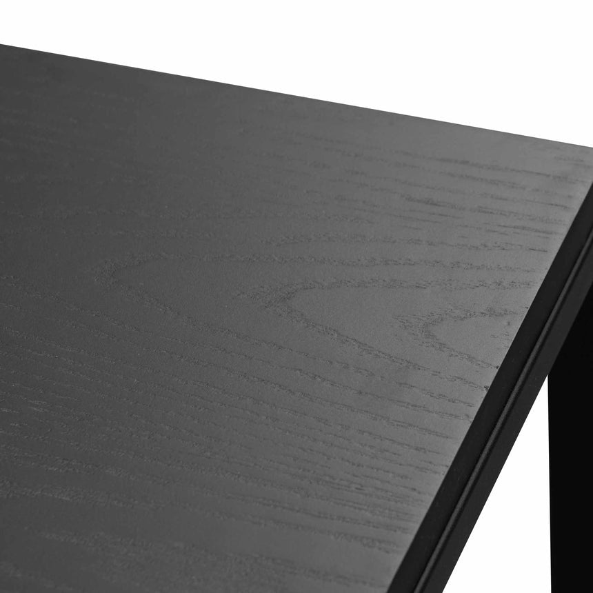 1.6m Console Table - Full Black - View 7