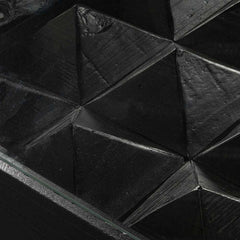 CDT6639-NI 1.2m Elm Coffee Table - Full Black