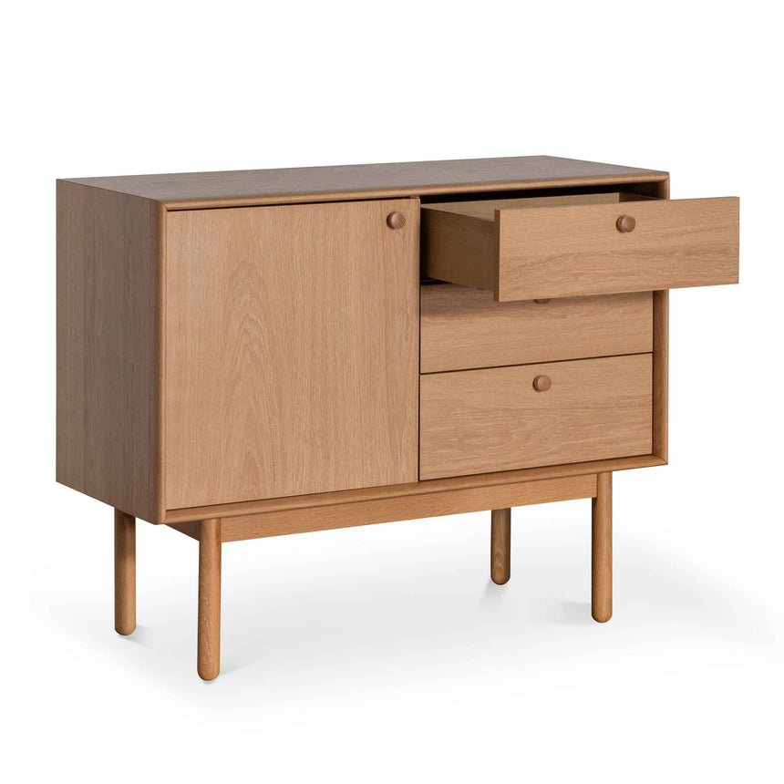 Narrow Wooden Sideboard and Buffet - Natural - View 6