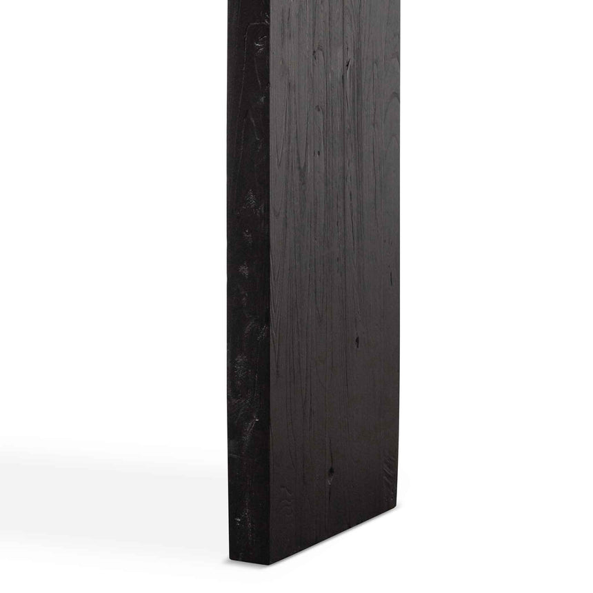 Reclaimed Console Table - Black - View 4