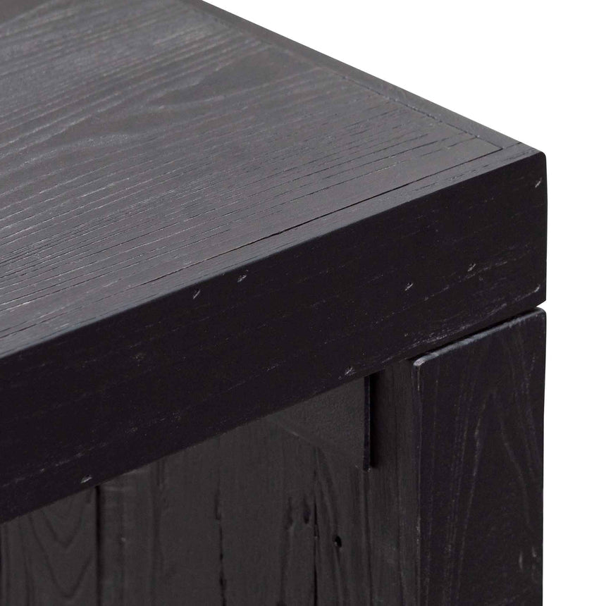 Reclaimed Console Table - Black - View 5