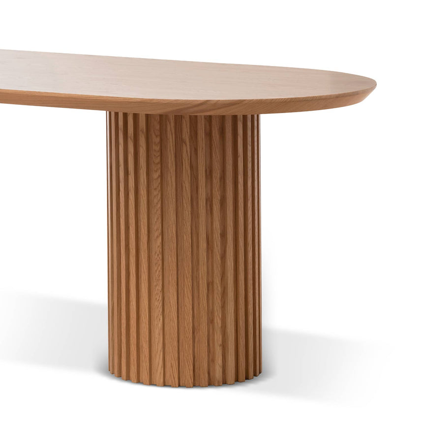 2.2m Dining Table - Natural - View 4