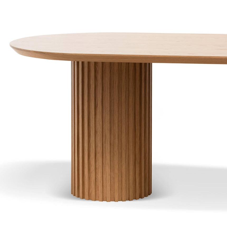 2.2m Dining Table - Natural - View 5
