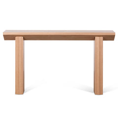 CDT6717-CN 1.4m Oak Console Table - Natural