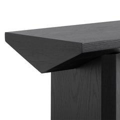 CDT6718-CN 1.4m Oak Console Table - Black