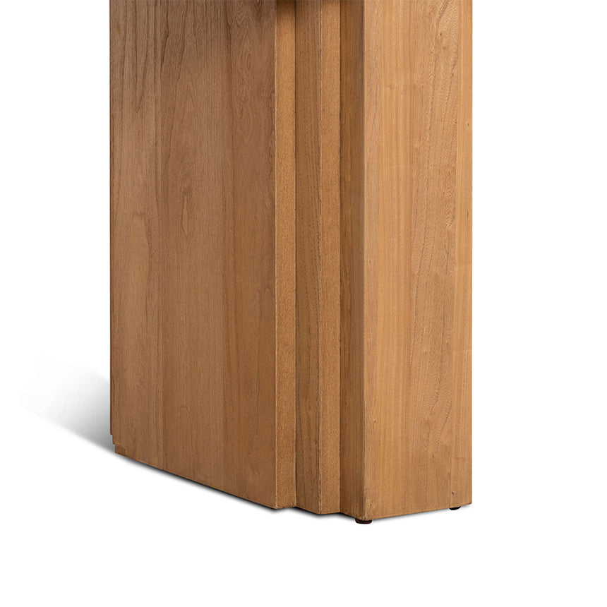 2.4m Elm Dining Table - Natural - View 4