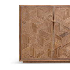 CDT6784-NI 2.4m Elm Sideboard Unit - Natural