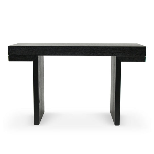 CDT8024-VA 1.3m Console Table - Textured Expresso Black