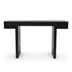 1.3m Console Table - Textured Expresso Black