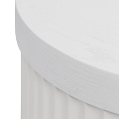 100cm Wooden Storage Cabinet - White