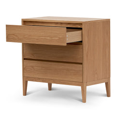 CDT8068-CN 3 Drawers Dresser Unit - Natural Oak